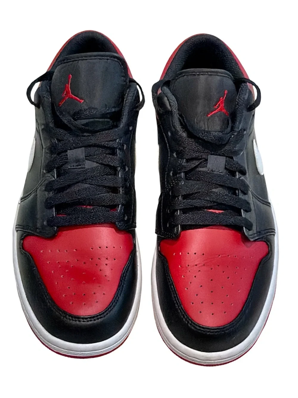 Nike Air Jordan 1 Low Alternate Bred Toe | Black, Red | Men’s Size 9